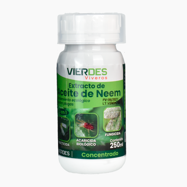 ACEITE DE NEEM VIERDES 250 ML APROX.