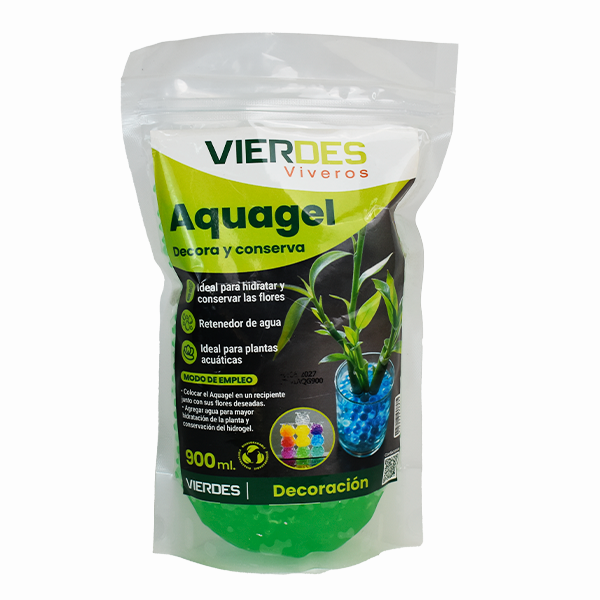 AQUAGEL VIERDES 900 ML APROX.