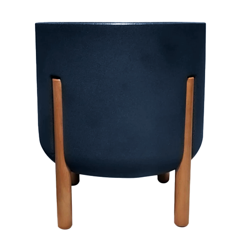 JARDINERA CILÍNDRICA HYGGE 33 - GRAFITO LVCD33C