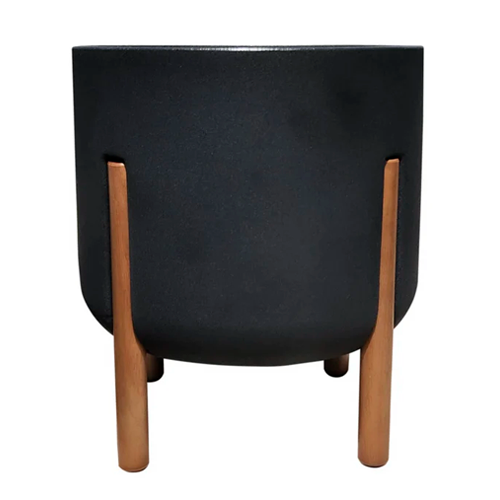 JARDINERA CILÍNDRICA HYGGE 33 - PLOMO LVCD33E