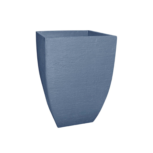 MACETERO CUADRADO MODERNO GRAFITO LVQM20C
