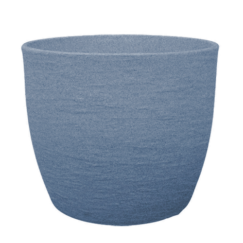 MACETERO REDONDO EUROPEO GRAFITO LVER42C - PLATO LPRD35C