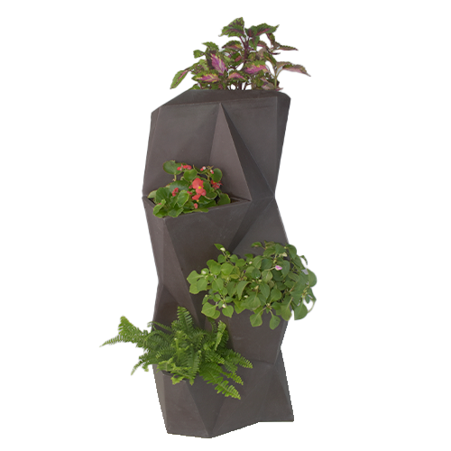  DULCE AMANECER EN JARDINERA VERTICAL 25CM APROX