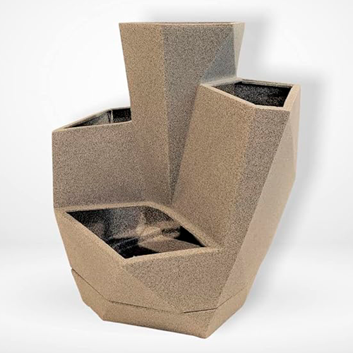 JARDIN DE HIERBAS CON AUTORRIEGO CEMENTO - LVIDA1S - 50-100CM APROX