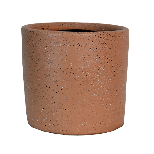 MACETA ARC PINTADA CILINDRO/OVALADO Ø26 X H27 APROX. #2