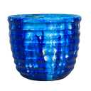 MACETA ARC PINTADA MARMOLEADA Ø14 X H13 CM APROX.