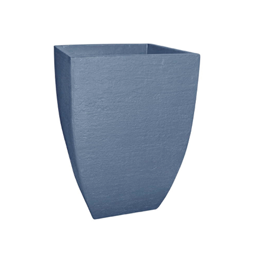 MACETERO CUADRADO MODERNO GRAFITO LVQM30C - PLATO LPQD25C