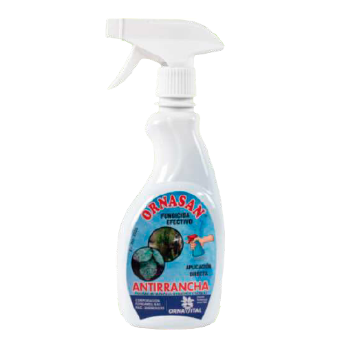 ORNAVITAL ORNASAN FUNGICIDA EFECTIVO ANTIRRANCHA LIQUIDO 500 ML APROX.