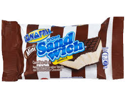 SANDWICH MINI HELADO VAINILLA 49 ML.