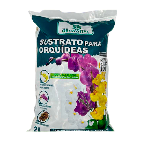 SUSTRATO ORNAVITAL DESINFECTADO PARA ORQUIDEA 1 KG APROX.