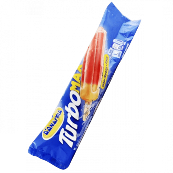 TURBO MAX HELADO NARANJA FRESA 65 ML.