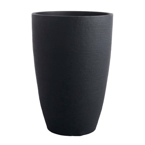 MACETERO CONICO MODERNO PLOMO LVOM38E - P - LPRD30E