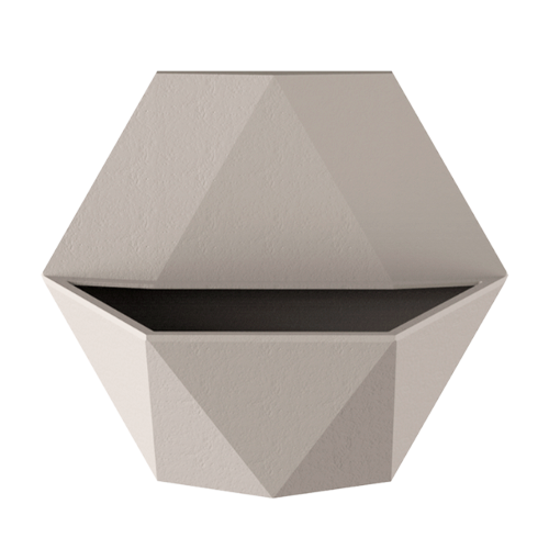 MACETERO DE PARED FAVO CEMENTO LVPF35S