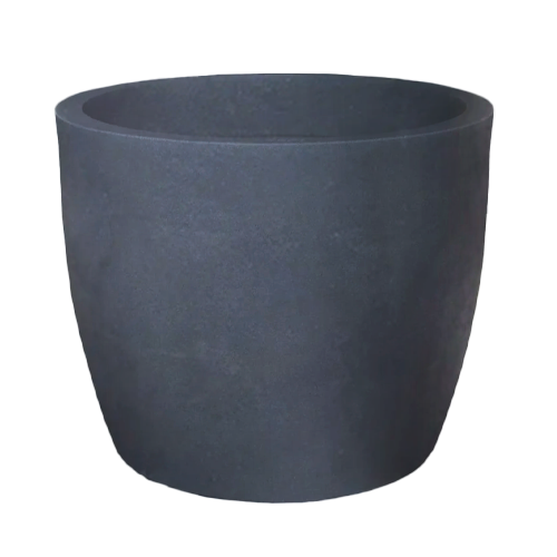 MACETERO REDONDO TRADICIONAL 33 - PIZARRA NEGRA 