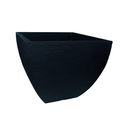 JARDINERA CUADRADA BAJA MODERNA 34 - NEGRO MVMB34L - P - LPQD25E