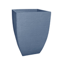 MACETERO CUADRADO MODERNO GRAFITO LVQM36C - PLATO LPQD30C