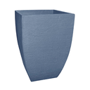 MACETERO CUADRADO MODERNO GRAFITO LVQM36L - PLATO LPQD30L