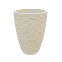 MACETERO CONICO PRISMA CEMENTO LVOP30S - PLATO LPRD25S