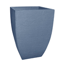 MACETERO CUADRADO MODERNO GRAFITO LVQM48C - PLATO LPQD38C